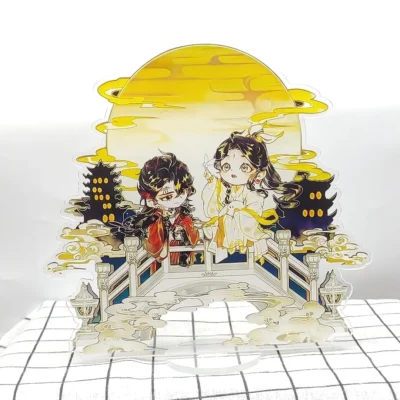 Anime Heaven Officials Blessing Acrylic Stand Action Figure Tian Guan Ci Fu Xie Lian Hua Cheng - Heaven Official's Blessing Store