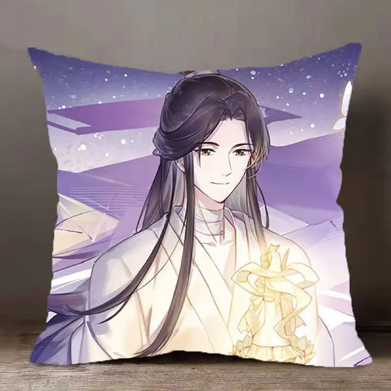 Chinese Anime Heavenly Officials Blessing double print Pillow Hua Cheng Xie Lian Tanmei CP Pillowcase Pillow 1 - Heaven Official's Blessing Store