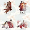 Newest Tian Guan Ci Fu Acrylic Stand Model Plate Desk Decor Hua Cheng Xie Lian Standing - Heaven Official's Blessing Store